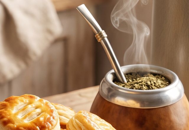 Bizcochitos criollos con mate