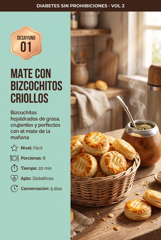 Página de presentación de una receta del Volumen 2